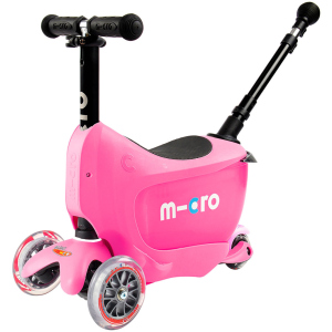 Самокат Micro Mini 2Go Deluxe Plus Pink (MMD033) (7640108563323) ТОП в Харкові