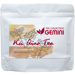 Чай гречаний Gemini Tea Collection Ku Qiao Tea 100 г (4820156431857) краща модель в Харкові