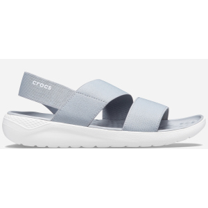 Сандалії Crocs Jibbitz Womens LiteRide Stretch Sandal 206081-00J-W7 37-38 23.8 см Light Grey/White (9001057683704_191448503915) ТОП в Харкові