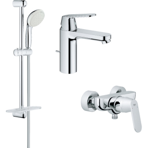 Набір змішувачів GROHE Eurosmart Cosmopolitan 126114M краща модель в Харкові