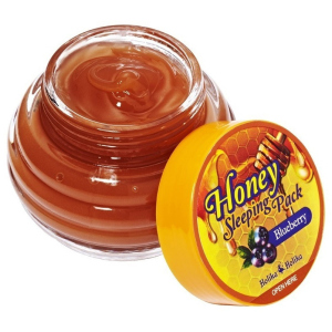 Нічна медова маска Чорниця Holika Holika Honey Sleeping Pack 90 мл (8806334333317) в Харкові