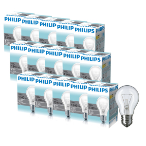 хороша модель Лампа розжарювання Philips Standard E27 100W 230V A55 CL 1CT/12X10 (926000004012R) 15 шт