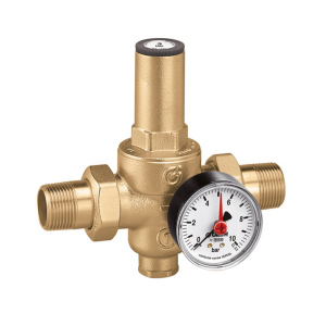 Редуктор тиску води Caleffi DN 1/2" (PN 25) мембранний статитка-динаміка до 80° С (536040) ТОП в Харкові