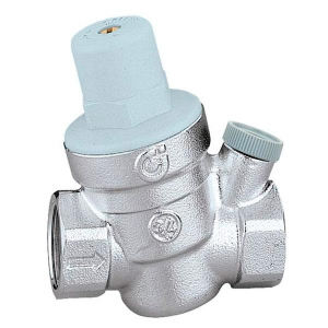 Редуктор тиску Caleffi DN 1/2" (60° С) мембранний з гніздом для манометра (533441) ТОП в Харкові