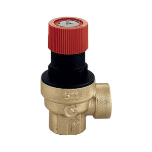 Запобіжний клапан Caleffi DN 1/2" (1,5 бара) для систем опалення (513415) краща модель в Харкові