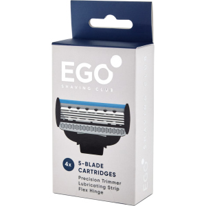 хорошая модель Сменные картриджи для бритья (лезвия) мужские Ego Shaving Club 4 шт (860003484432)