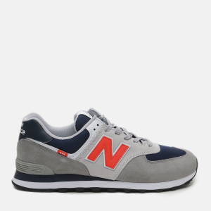 Кросівки New Balance 574 ML574SO2 39 ​​(7) 25 см Сірі з червоним (195173190549) в Харкові