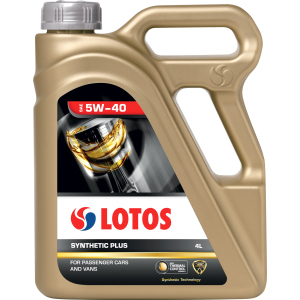 Моторное масло Lotos Syntetic Plus 5W-40 4 л ТОП в Харькове