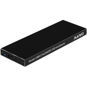 Внешний карман Maiwo для M.2 SSD (NGFF) SATA - USB 3.0 (K16N black) в Харькове