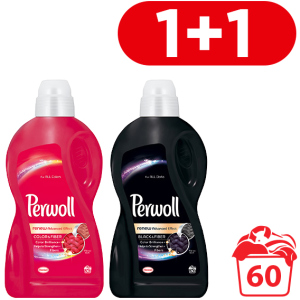 Набор средств для деликатной стирки Perwoll Color 1.8 л + Black 1.8 л (9000101354843)