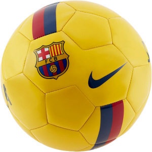М'яч футбольний Nike FCB NK SPRTS Size 5 Yellow (SC3779-726)