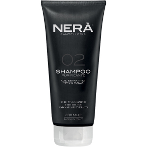 Очищающий шампунь для жирных волос Nera Pantelleria '02 Purifying Shampoo With Thymus And Mallow Extracts с тимьяном и экстрактом мальвы 200 мл (8056098240356) ТОП в Харькове