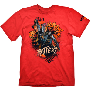 Футболка Gaya COD "Black Ops 4 T-Shirt Battery Red" S (GE6301S) рейтинг