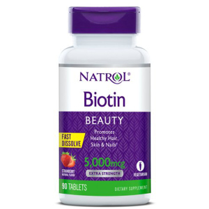 Витамины Natrol Biotin 5000 мкг Straw 90 таблеток (047469063238) в Харькове