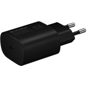 Мережевий зарядний пристрій ColorWay Power Delivery PPS USB Type-C (25W) Black (CW-CHS033PD-BK) в Харкові