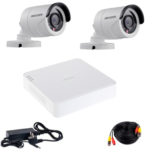 Комплект відеоспостереження Hikvision Turbo HD-2W KIT в Харкові