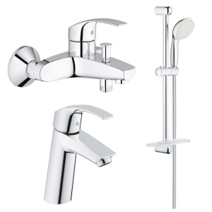 Набір змішувачів Grohe Eurosmart M-Size (123246M) надійний