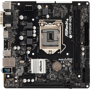 Материнская плата ASRock H310CM-HDV (s1151, Intel H310, PCI-Ex16) в Харькове