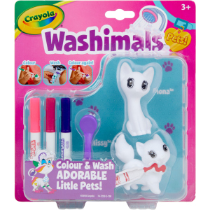 Набір для творчості Crayola Washimals Котики (256366.106) (0071662072537) ТОП в Харкові