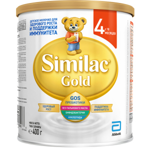 Суха молочна суміш Similac Gold 4 400 г (5391523058766) краща модель в Харкові