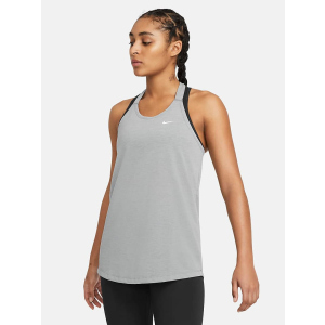 Майка Nike W Nk Dry Ess Elastika Tank DA0370-084 L Серая (194501433914) лучшая модель в Харькове