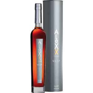 Бренді AleXX Silver VSOP 0.5 л 40% у тубусі (4820000621175) краща модель в Харкові