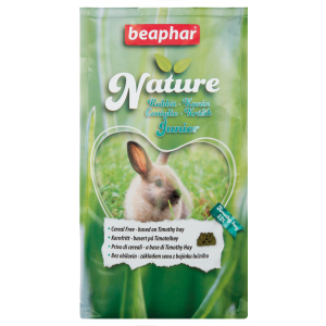 Беззерновий корм для кроленят Beaphar Nature Rabbit з тимофіївкою 1.25 кг (8711231101771) ТОП в Харкові