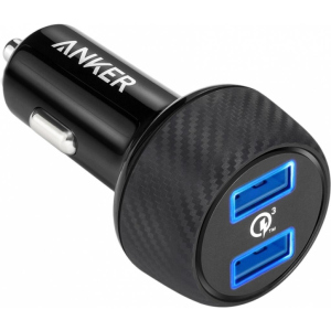 купити Зарядний пристрій Anker PowerDrive - 2 Quick Charge 3.0 Ports V3