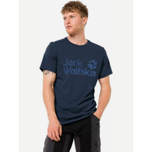 Футболка Jack Wolfskin Brand Logo T M 1807261-1010 S (4060477511481) краща модель в Харкові