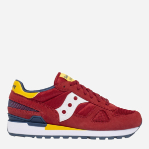 Кроссовки Saucony Shadow Original 2108-774S 44.5 (10.5) 28.5 см Красные с желтым и голубым (194917389119)