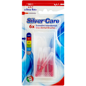 Міжзубні йоржи Silver Care 6 шт ультра-тонкі (8009315041212) краща модель в Харкові