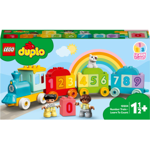 Конструктор LEGO DUPLO Поезд с цифрами — учимся считать 23 детали (10954) лучшая модель в Харькове