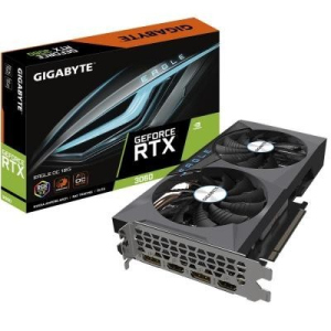 Видеокарта Gigabyte PCI-Ex GeForce RTX 3060 Eagle OC 12G 12GB GDDR6 (192bit) (15000) (2 х HDMI, 2 x DisplayPort) (GV-N3060EAGLE OC-12GD) в Харькове