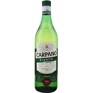 Вермут Carpano Bianco солодкий 1 л 15% (8004400072133) краща модель в Харкові