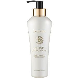 Шампунь T-LAB Professional Blond Ambition Purple Shampoo для корекції кольору та живлення волосся 300 мл (5060466660359) краща модель в Харкові