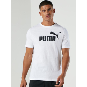 Футболка Puma Ess Logo Tee 58666602 XL Puma White (4063697398726) ТОП в Харкові