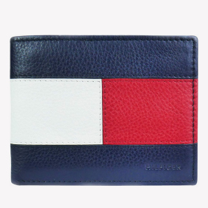 Портмоне чоловіче шкіряне Tommy Hilfiger 142275173 Синій (1159754804) ТОП в Харкові