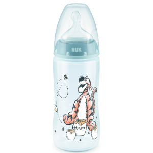 Бутылочка для кормления NUK Diswin First Choice Plus c силиконовой соской 300 мл Синяя (4008600400639) ТОП в Харькове