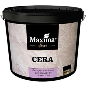 Декоративний віск Maxima для обробки рельєфних штукатурок "Cera" 1 л (4820024426794) ТОП в Харкові