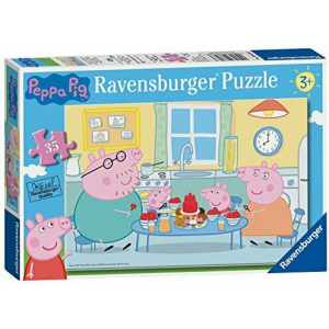 Пазл Ravensburger Свинка Пеппа та Сім'я 35 елементів (4005556086283) ТОП в Харкові