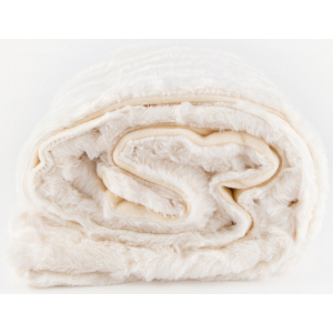 Плед LIFETIME Furry blanket Белый 120x150 см (871125227910 white) лучшая модель в Харькове