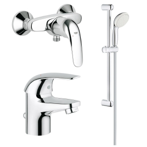 Набір змішувачів Grohe Euroeco 123232S