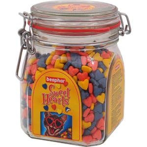 Вітамінізовані ласощі Beaphar Sweet Hearts для котів 1500 шт (10675) (8711231106752) ТОП в Харкові