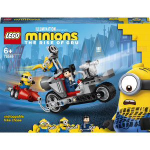 Конструктор LEGO Minions Неймовірна погоня на мотоциклі 136 деталей (75549) ТОП в Харкові