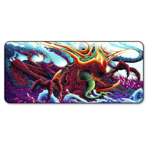 Килимок для миші Hyper Beast ігровий 900x400 мм Mat 4 Мультицвет (1009-655-01) краща модель в Харкові