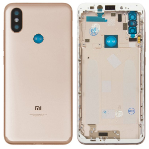 Задняя крышка для Xiaomi Mi A2 / Mi 6x золотая рейтинг