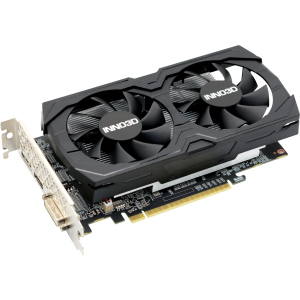 INNO3D PCI-Ex GeForce GTX 1050 TI Twin X2 D5 4G 4GB GDDR5 (128bit) (1392/7000) (DVI, HDMI, DisplayPort) (N105K-2DDV-M5CM) в Харкові