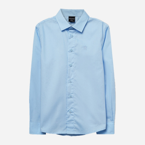 Рубашка O'STIN BS7X24-61 ШФ 140 см Светло-синяя (2990021429387) надежный