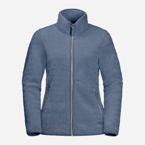 Флисовая кофта Jack Wolfskin High Cloud Jacket W 1708731-1380 L Синяя (4060477949222) надежный