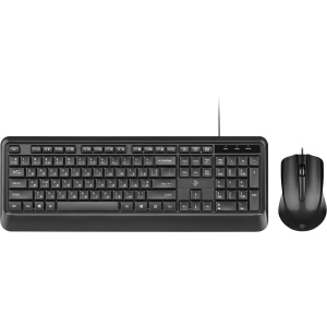 Комплект провідний 2Е MK404 USB Black (2E-MK404UB) краща модель в Харкові